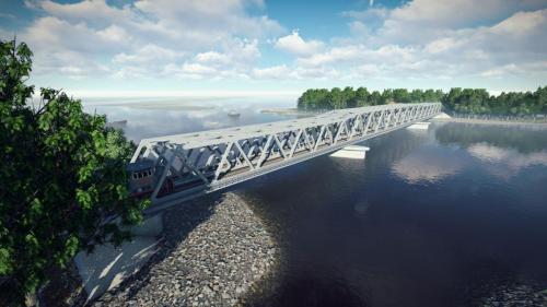 most kolejowy przez pilice 12
